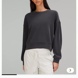 Lululemon Softstreme Perfectly Oversized Crop Crew